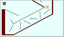 Talking with his dad.